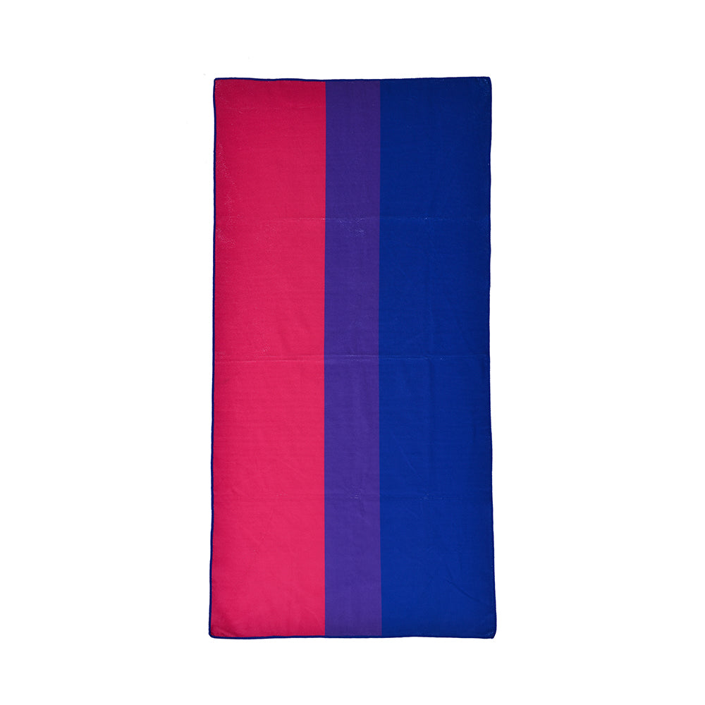 Bisexual Pride Microfiber Beach Towel