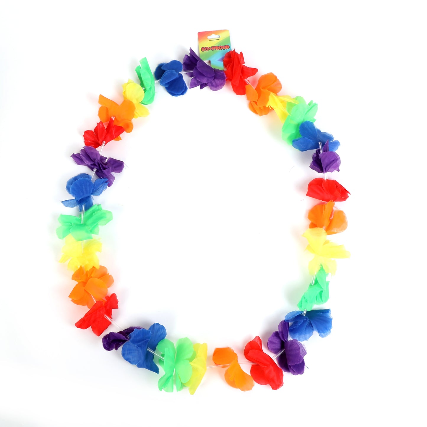 Gay Pride Hawaiian Lei, Ideal Gay Pride Accessory For your Gay Pride Festivals.