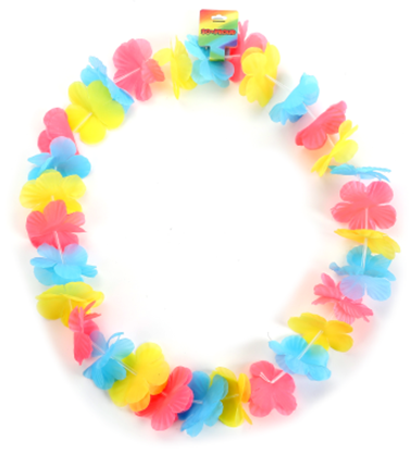 Pansexual Pride Hawaiian Lei. Gay Pride Leis and Accessories