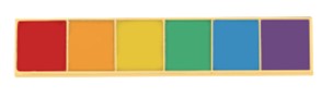 Rectangular Gay Pride Enamel Pin Badge