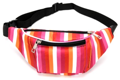 Lesbian Pride Bum Bag.  Gay Pride Bumbags and Accessories.