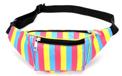 Pansexual Pride Bum Bag, Gay Pride Accessories.