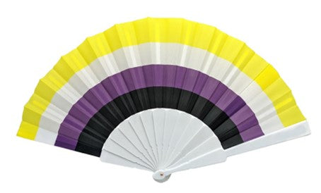 Non binary Hnd Held Fan LGBTQ+ Fans