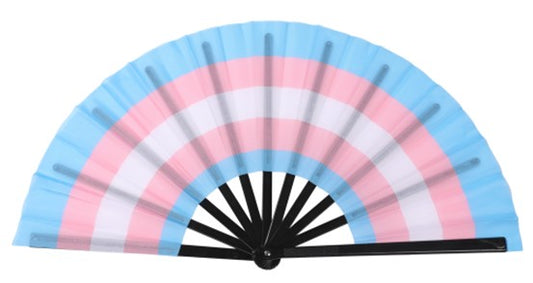 Transgender Pride Cracking Fan XL LGBTQ+ Cracking Fan