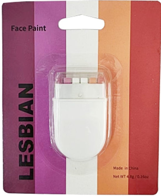 Lesbian Pride Face Paints