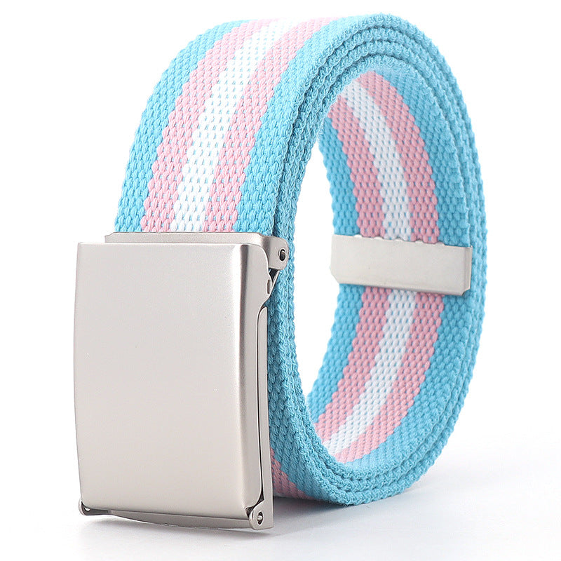 Transgender Pride Webbing Belt