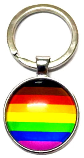 Philadelphia Pride Key Ring Original 1978 Pride Flag Keyring