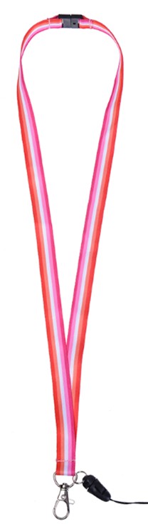 Lesbian Safety Pride Lanyard Gay Pride LGBTQ+ Lanyards