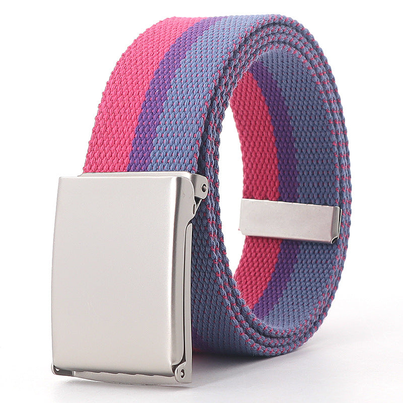Bisexual Pride Webbing Belt
