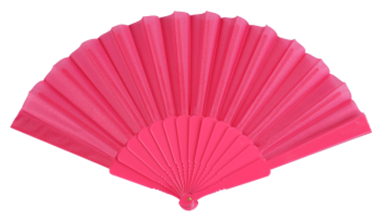 Pink Hand Held Festival Fan Ideal For Gay Pride Festivals.