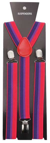 Bisexual Pride Trouser Braces, Your Gay Pride Festival Accessory