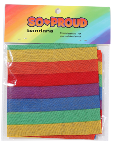 Rainbow Gay Pride Bandana Gay pride Festival Accessories.