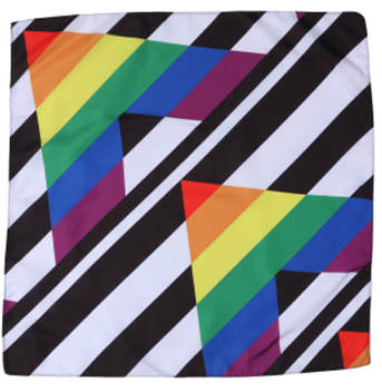 Straight Ally Pride Flag Bandana Ideal for GAy Pride Festivals