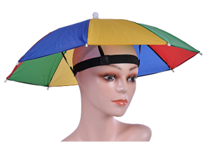 Gay Pride Festival Umbrella Hat For Those Hot Gay Pride Festival Days.