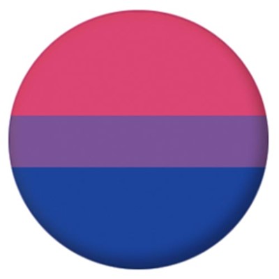 Bisexual Pride Pin Badge, LGBTQ+ Badges and Accessories.