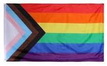 Progressive Pride Flag LGBTQ+ Flags 3ft x 5ft Gay Pride Flags