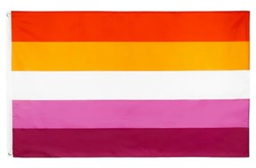 Lesbian Pride Flag 3ft by 5 ft Gay Pride Flag