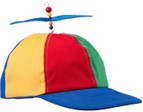 Propeller Hat Novelty Propeller Hat, Ideal For Gay Pride Festivals.