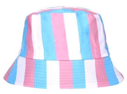 Transgender Pride Bucket Hat LGBTQ Sun Hats