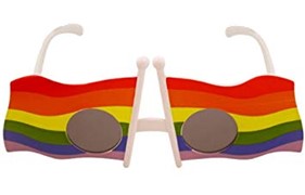 Rainbow Flag Gay Pride LGBTQ+ Sunglasses